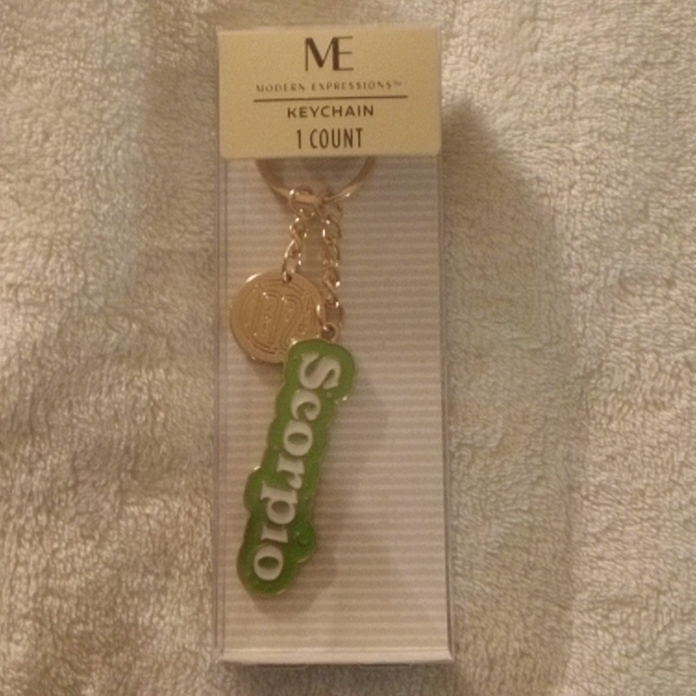 BRAND NEW SCORPIO KEY CHAIN NEW IN BOX